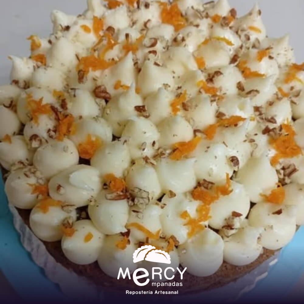 Pastel de Zanahoria con Queso Philadelpia
